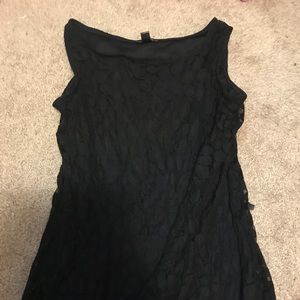 Lacy black dress